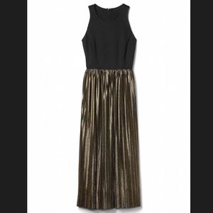 Cute Fit & Flare Metallic Midi Dress - Sz 2 - NWT